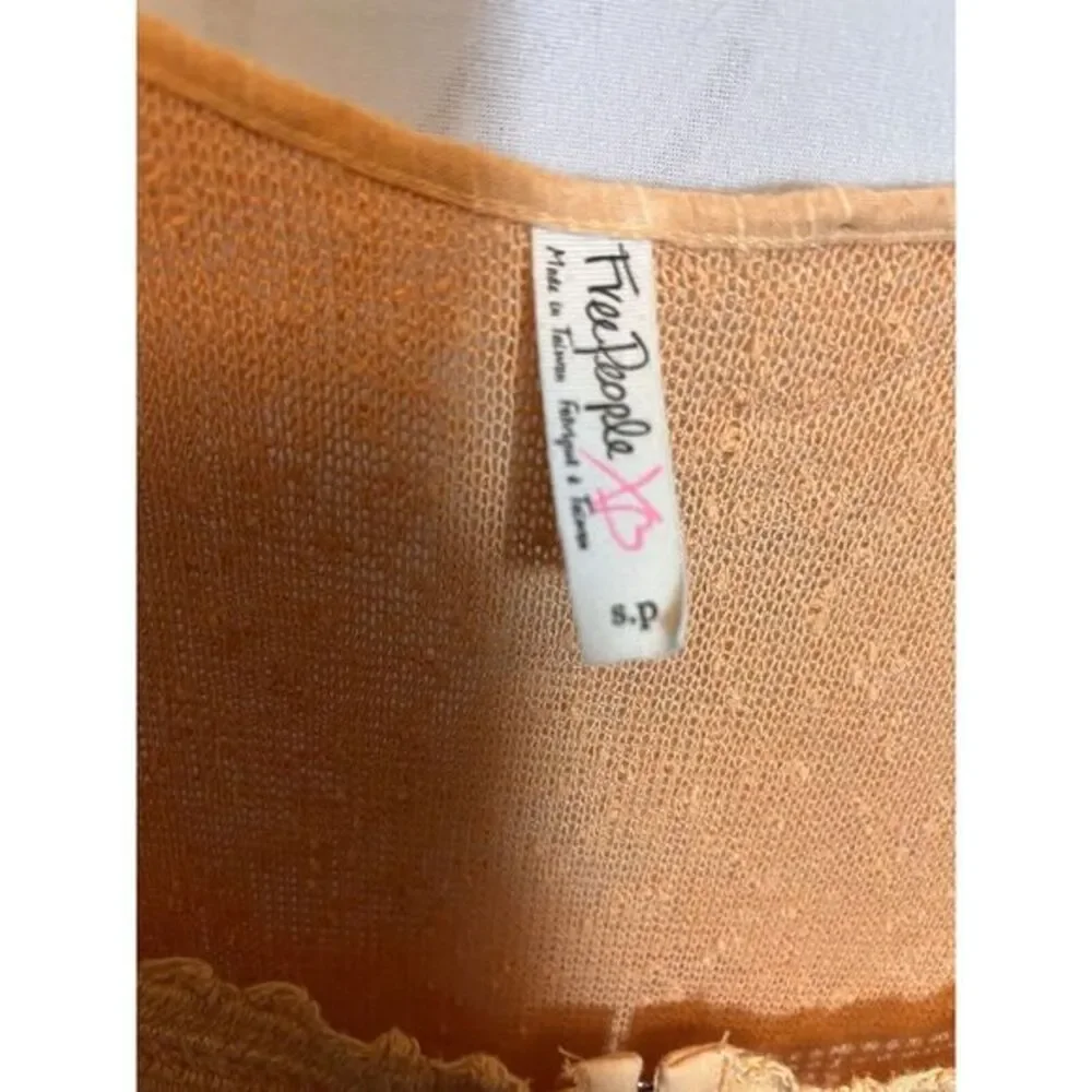 Women's S/P Mango Crochet Strappy‎ Free People Summer Blouse Beach Vacation